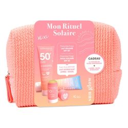 Alphanova Mon Rituel Solaire - Trousse + Lait Solaire + Stick Solaire + Lait Hydratant