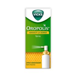 Vicks Oropolis - Adoucit la Gorge - Sans Sucre - Spray de 20ml