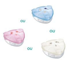 MAM Boîte doseuse de lait - Transport et dosage du lait en poudre coloris aléatoire