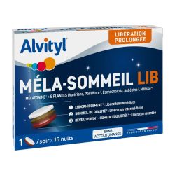 Alvityl Mela Sommeil Lib 15 comprimés