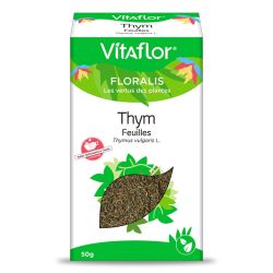 Vitaflor Feuille de Thym - Bien-être Digestif et Respiratoire - 50g