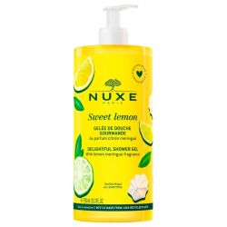Nuxe Sweet Lemon Gelée de Douche Gourmande - 750 ml - Nettoyage douceur et parfum gourmand