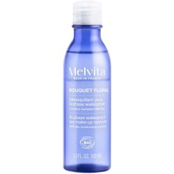 Melvita Bouquet Floral Démaquillant Yeux Bi-Phase Waterproof Bio - 100ml - Démaquille en douceur
