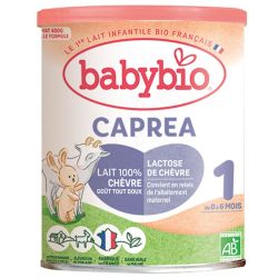 Babybio Caprea 1 (0 à 6 mois) Lait pour nourrissons au lait de chèvre bio
