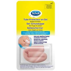 Scholl Tube Doigts / Orteils - 1 Tube de 15 cm - Protection contre les frottements douloureux