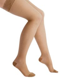 Thuasne Venoflex Incognito Absolu Classe 2 Bas de Contention Doré - Long - Taille 3