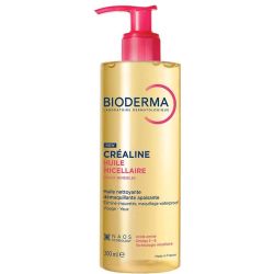 Bioderma Créaline Huile Micellaire 300 ml – Huile nettoyante et démaquillante peaux sensibles