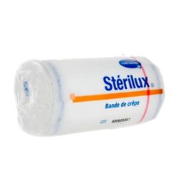 Hartmann Sterilux Bande De Crepe - Comprime les Plaies - Lavable et Réutilisable - 4m x 10cm