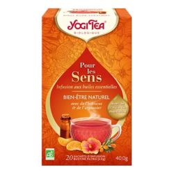 Yogi Tea Infusion Bien-Être Naturel aux Huiles Essentielles Bio - 17 Sachets