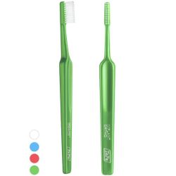 TePe Brosse à Dents Implants/Orthodontie - 1 unité - Coloris Aléatoire - Nettoyage précis et doux