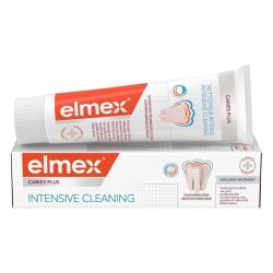 Elmex Caries Plus Nettoyage Intense Dentifrice - 50 ml - Protection Anticaries et Dents Lisses