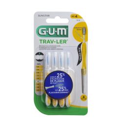 Gum Trav-Ler brossette interdentaire 1,3mm x4