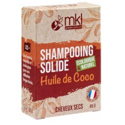 MKL Green Nature Shampoing Solide Huile de Coco Cheveux Secs 65 g