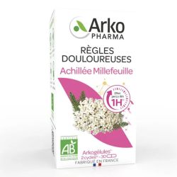 Arkopharma Arkogélules Achilée Millefeuille BIO - 30 gélules - Règles Douloureuses