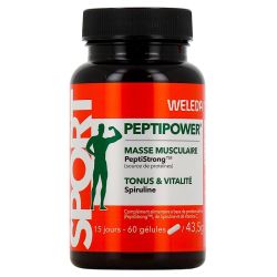 Weleda PeptiPower Masse Musculaire - Tonus & Vitalité - 60 Gélules