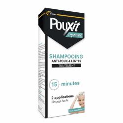 Pouxit Shampoo Shampooing Anti-Poux Et Lentes Flacon - 200ml - Traitement 15 Minutes, doux, sans insecticide