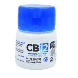 CB12 Original Bain de bouche 50 ml Format voyage – fraîcheur longue durée anti-mauvaise haleine