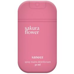 Saneez Spray Désinfectant Sakura Flower 30ml – Hygiène et protection