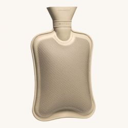 Calindoo Bouillotte Sans Housse Gris 2L - Confort et chaleur apaisante