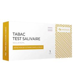 Medisur Test Salivaire Présence de Nicotine - 1 Autotest