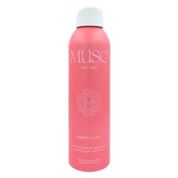 Musc Intime Sweet Litchi Lait en Spray Parfumé 200 ml - Lait corporel hydratant au beurre de karité