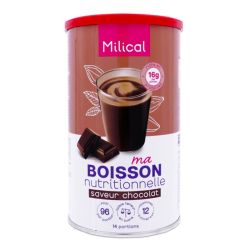 Milical Ma Boisson Nutritionnelle - 14 Portions - Saveur Chocolat - Minceur gourmande et équilibrée