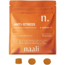 Naali Anti-Stress Relaxation & Humeur Positive 20 gummies Mangue – Sérénité au safran
