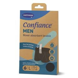 Confiance Men Boxer Absorbant Lavable + 5 Inserts - Taille L 42/44