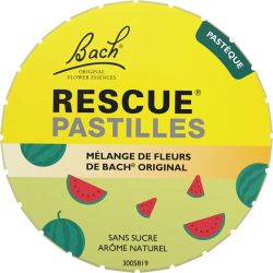 Rescue Bach Pastilles Saveur Pastèque 50g – Sérénité et relaxation