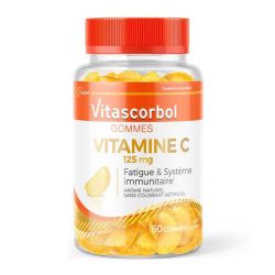 Vitascorbol Vitamine C 125 mg - 60 gommes