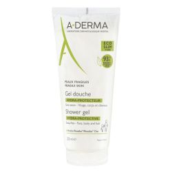 Aderma Gel Douche Hydra-Protecteur - Gel Douche sans Savon - Pour Peaux Fragiles - 200 ml