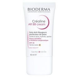 Bioderma Créaline AR BB Cream Anti-Rougeurs Peaux Sensibles Teinte Claire 40ml