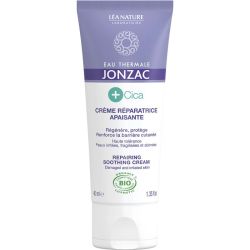 Eau Thermale Jonzac +Cica Crème Réparatrice Apaisante Bio - 40 ml - Répare, assainit et apaise les peaux fragilisées
