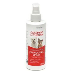 Clément-Thékan Calmocanil Spray Chien et Chat - Soulagement des Démangeaisons - 200ml