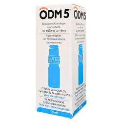 Horus Pharma ODM 5 Solution Ophtalmique - 10ml - Œdèmes Cornéens