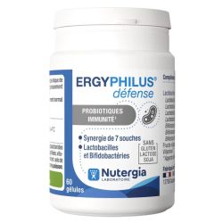 Nutergia Ergyphilus Défense Probiotiques & Immunité - 60 Gélules