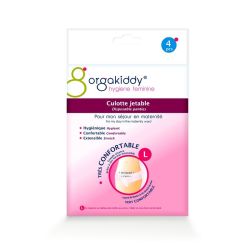 Orgakiddy Culottes Jetables Extensibles Maternité - Taille L - Pack de 4
