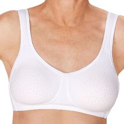 Amoena Mona Soutien-Gorge Moulé Sans Armatures Pour Prothèses Blanc - 105A