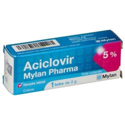Mylan Aciclovir 5% crème tube 2g