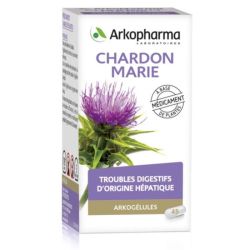 Arkopharma Arkogélules Chardon Marie Bio 45 gélules