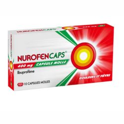 Nurofen Caps 400mg 10 capsules - Ibuprofène