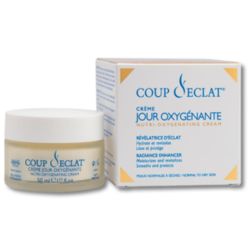 Coup d'Éclat Crème Jour Oxygénante 50 ml – Soin détoxifiant et illuminateur peaux ternes
