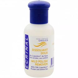 Ecrinal Dissolvant Doux au Lipesters de Soie - 60 ml - Démaquille, protège et nourrit l’ongle