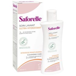 Saforelle Soin Lavant Ultra Hydratant 250 ml - Hygiène intime et corporelle peaux sèches et sensibles
