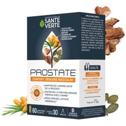 Santé Verte Prostate 60 Comprimés – Confort urinaire et fonctionnement de la prostate