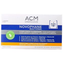 Novophane Reactional - 60 comprimés - Cheveux & ongles - Stress, fatigue, post-grossesse