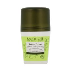 Sanoflore Déodorant Roll-On 24h Citrus - 50ml