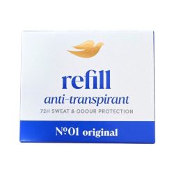 Dove Recharge Déodorant anti-transpirant Refillable Nr. 01 Original Kit 35ml - Protection anti-transpirante et anti-odeurs 72h