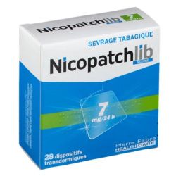 NicopatchLib 7mg/24h 28 patchs