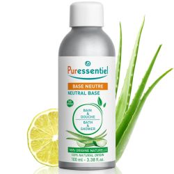 Puressentiel Base Neutre pour Bain & Douche 100 ml – Solubilisant pour huiles essentielles